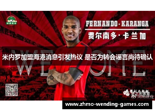米内罗加盟海港消息引发热议 是否为转会谣言尚待确认