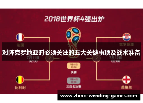 对阵克罗地亚时必须关注的五大关键事项及战术准备